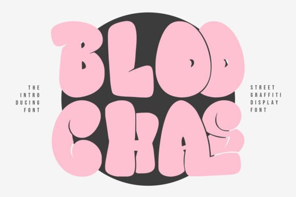 Bloochas: Bold Street Font for Editorial Design