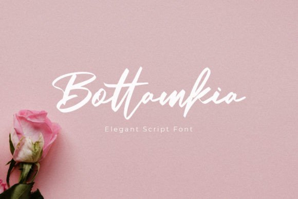 Bottamkia: A Bold Brush Font for Business