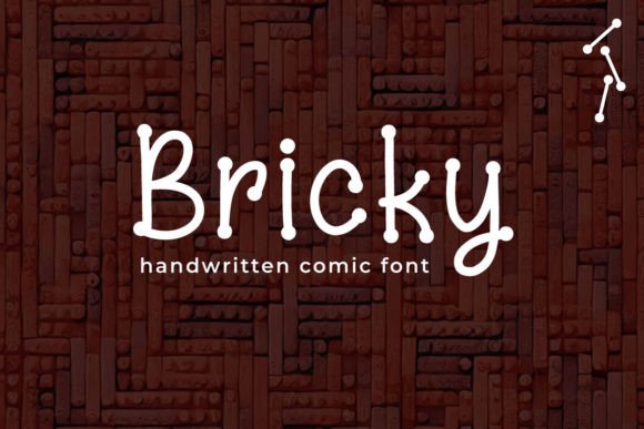 Bricky Font: Playful Handwritten Style for Crafters