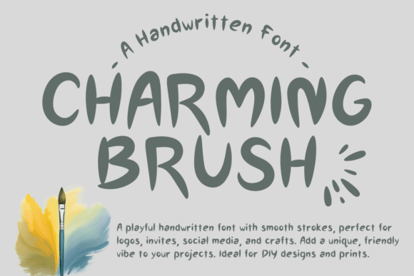 Charming Brush: A Font That Elevates Your Brand