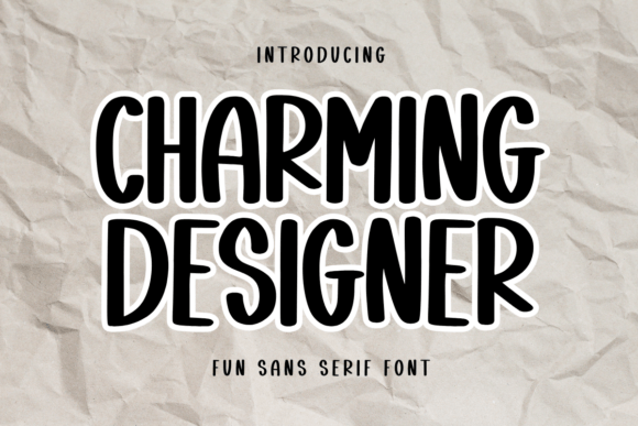 Charming Designer Font for Bold Branding