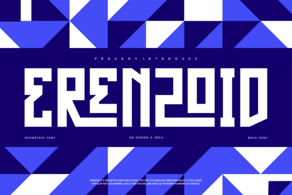 Erenzoid: A Bold Font for Creative Makers