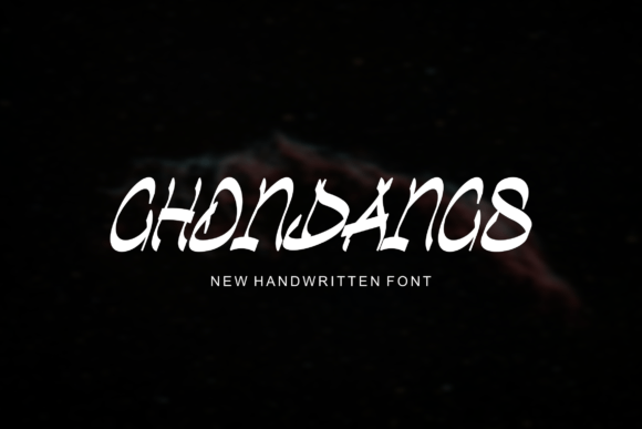 Ghondangs: A Script Font for Real Projects