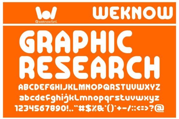 Graphic Research Font for Editorial Design