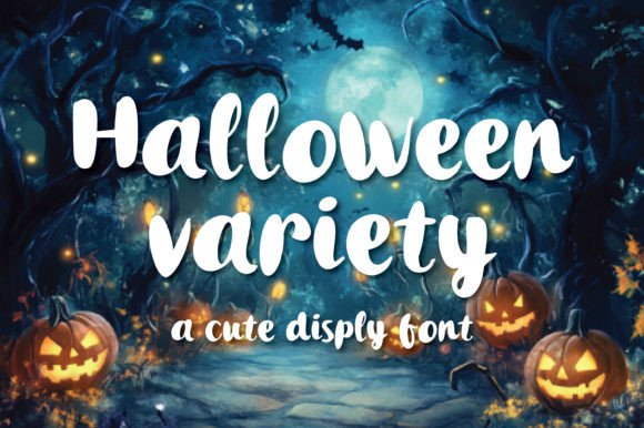 Halloween Variety Font for Bold Campaigns