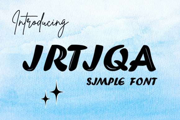 Irtiqa: A Bold Handwritten Font for Crafters