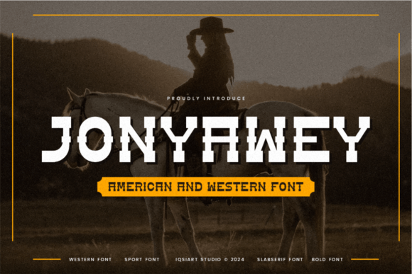 Jonyawey Font: Bold Slab Serif for Web Design