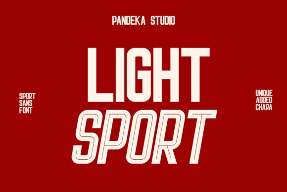 Light Sport: A Font for Business Energy