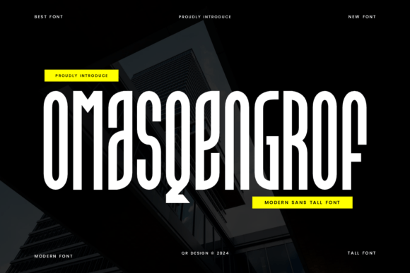 Omasqengrof: Bold Sans Serif for Creative Projects