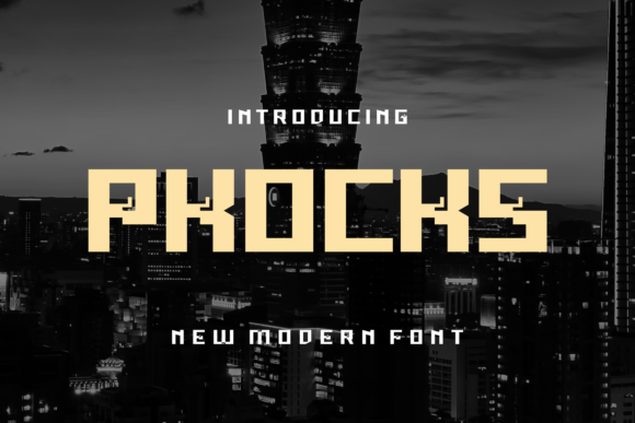 Pkocks: A Bold Font for Business