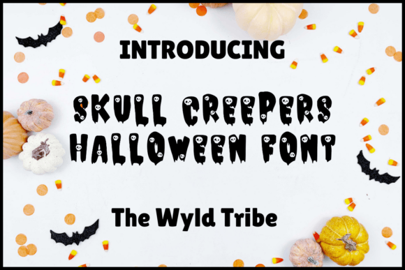 Skull Creepers Font for Business