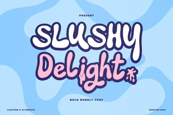 Slushy Delight: A Fun Font for Business