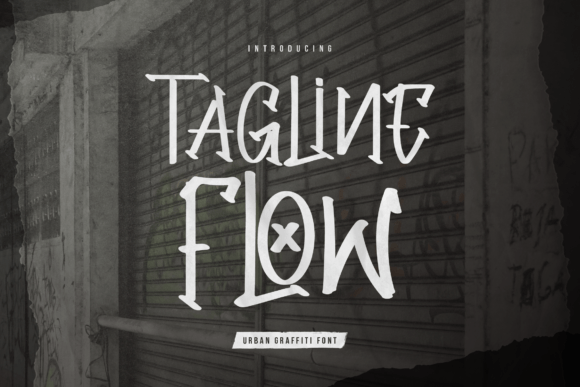 Tagline Flow: Bold Urban Font