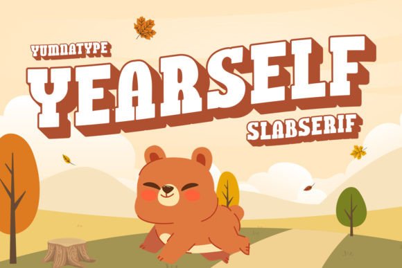 Yearself Typeface Review: A Playful Slab Serif for Bold Brands